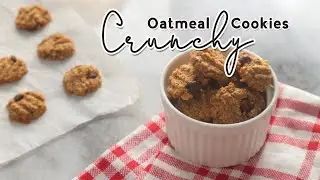RESEP CRUNCHY COOKIES OATMEAL | COOKIES DIET PART 2