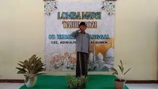 LOMBA MAPSI 2021 SDN TEMANGGAL KECAMATAN ADIMULYO CABANG LOMBA ADZAN