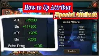 How to UP special attribut/attribut Legacy of Discord