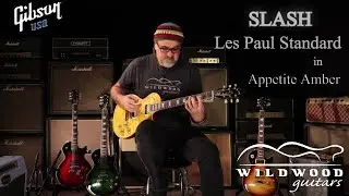 The Slash Les Paul Standard from Gibson Guitars (in Appetite Amber)  •  Wildwood Guitars