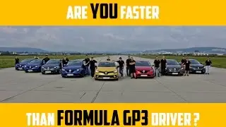 Faster than Formula GP3 Driver - Renault sport Event #Highlights