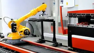 JFY Press Brake interfaced with Robot