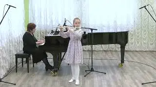 Popp, Spanish concerto/ В. Попп Испанский концерт, Yuna Guryanova, teacher Olga Ivusheikova