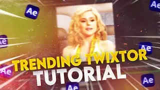 HOW TO: Trending Twixtor Tutorial On After Effects | Easiest Smooth Twixtor Tutorial |