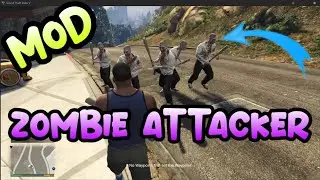 (GTA 5) How To install Zombie Attacker Mod 2020 | FT TECH | GTA V MOD