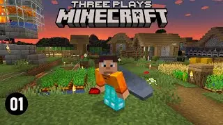 Three Plays Minecraft: Episode 01 - Technical Beginnings