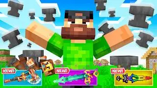 DODGING Anvils for OP Loot in Minecraft
