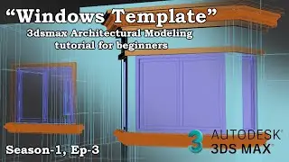 3d Modeling (House) tutorial for Beginners in 3dsmax 2021_S1-Ep3