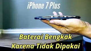 iPhone 7 Plus Baterai Bengkak LCD Terbuka
