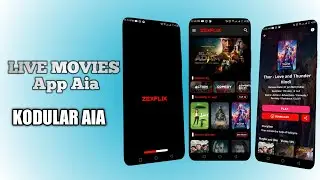 Zexflix live movies streaming app Kodular aia file