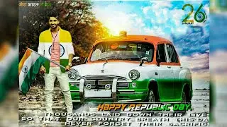 26 January Photo Editing / Republic day photo editing /  Feat. Jassi Gill