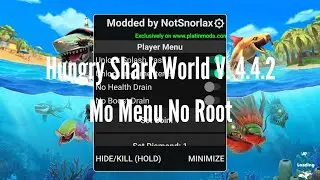 Hungry Shark World V. 4.4.2 Mod Menu No Root - SGM #24