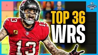 2024 Fantasy Football Draft Rankings & Tiers | Top 36 Wide Receivers