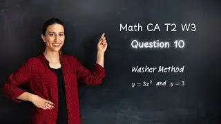 Why You Need to Split Intervals | Washer Method Volume Problem