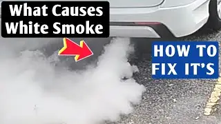 White Smoke From Diesel Exhaust ! How To Fix it's ( check step by step)