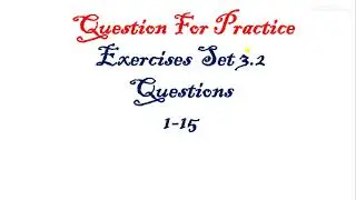 Euclidian Space, Orthogonality, Cross Product, Norm and distance between two vectors Linear Algebra