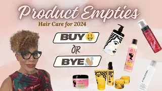 2024 Product Empties for Colored, Coily Hair! #coils #naturalhaircommunity
