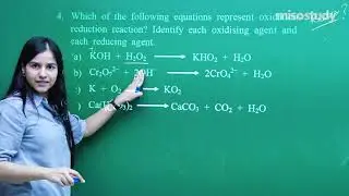 CBSE 11&12th Chemistry | 08. Redox Reactions | CBSE Pattern Questions Exercise | In English