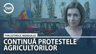 CONTINUĂ PROTESTELE AGRICULTORILOR