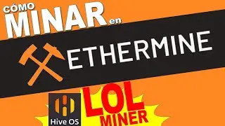 ETHERMINE TUTORIAL Hive OS - Como minar en Ethermine con HiveOS y LOLMiner Ethereum - Guía fácil