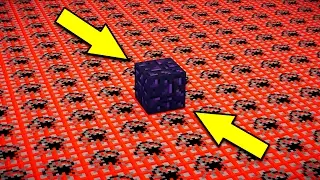 1,000 TNT VS 1 OBSIDIAN BLOCK | Minecraft