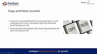 Copy and paste in Microsoft Dynamics GP 2018