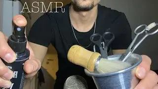 ASMR - HAİRCUT ROLEPLAY✂️ ASMR (NO TALKİNG)