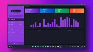 🚀😍 Awesome Animated Navigation menu with search C# - #kimtools #winforms #visualstudio #uiux