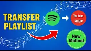 HOW TO TRANSFER PLAYLIST FROM SPOTIFY TO YOUTUBE MUSIC (NEW METHOD)