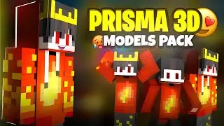 Minecraft Prisma 3D Models Pack 🤩Easy to Use🔥Mediafire Link ✨