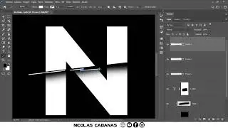 Cómo Crear Efecto Texto Cortado en Photoshop
