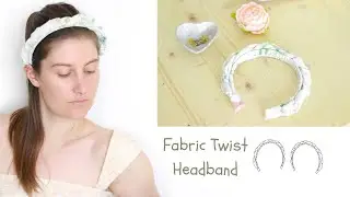 How to Make a Twisted Fabric Headband