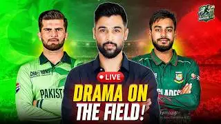 Run Out Controversy! Mehidy’s Questionable Play | Pak vs Bangladesh | Muhammad Amir
