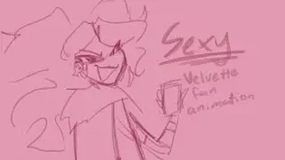 Sexy // Hazbin hotel Fan animation // Velvette