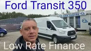 Ford Transit Van For Sale White L3H3 LWB FWD 2016 2.2 Diesel Timing Chain Engine Finance Delivery