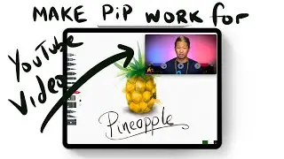 How to make PiP (picture-in-picture) work on youtube videos on iPads