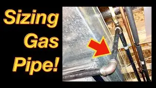 Sizing Gas Piping | Longest Length Method | Longest Run Method