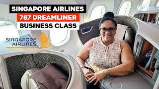 Singapore Airlines 787 Dreamliner Business Class Singapore To Bangkok