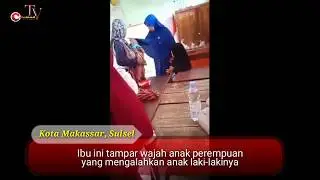 VIRAL..!!! IBU INI TAMPAR ANAK KECIL DALAM KELAS SEKOLAH
