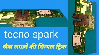 charging connector change.Tecno spark
