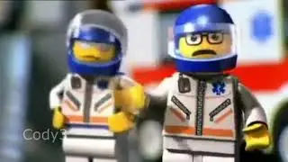 A MAN HAS FALLEN INTO A MAN IN LEGO CITY