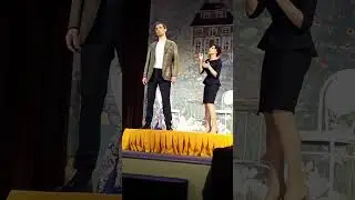 Владимир Коварский и Ангелина Голицына в спектакле 