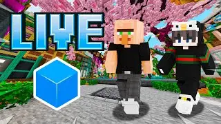 CubeCraft Party! // LIVE CHILLING IN CUBECRAFT (Handcam)