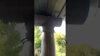 Сбор дождевой воды \  водосток
