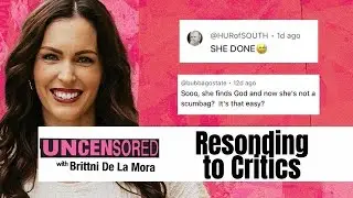 You Are Not Your Past +Responding  to Critics