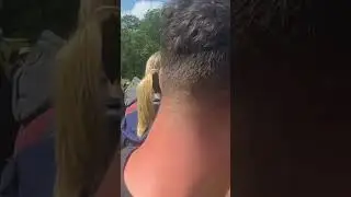 Crowd reacts to Steve Holcombe.