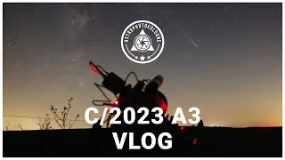 Komet C/2023 A3 Tsuchinshan-ATLAS   //VLOG//   Unterwegs in der Eifel und in einem TV Studio