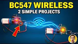 Top 2 electronic projects using BC547 transistor #bc547 #topproject #led