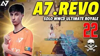PUBG Mobile Brazil : A7.REVO 2025 PMGC Champion Solo WWCD Ultimate Royale Ep.511 