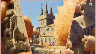ASMR | Build a Church with me ⛪️| Tiny Glade  #tinyglade